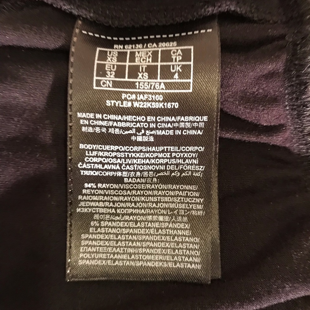 GUESS  XS BLACK DRESS - Picture 6 of 6